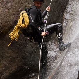 Canyoning or Barranquismo